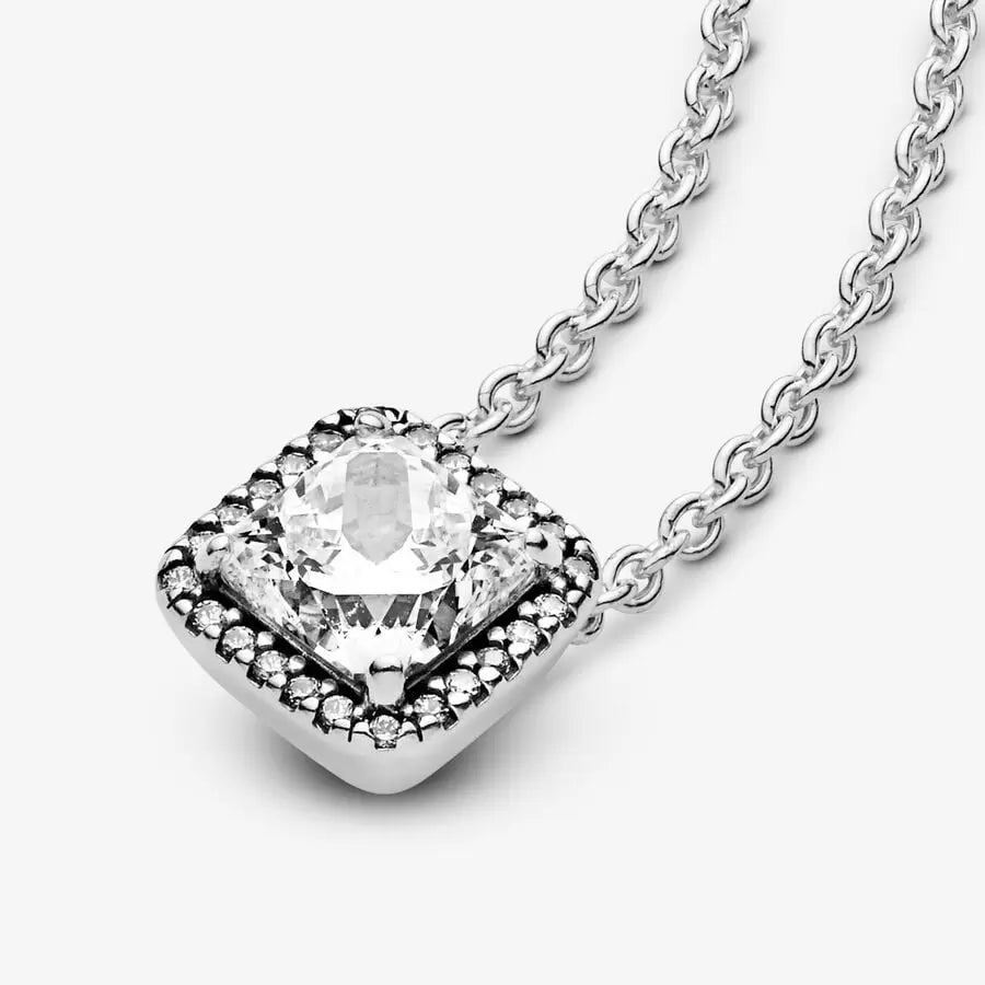 Square Light Point Necklace