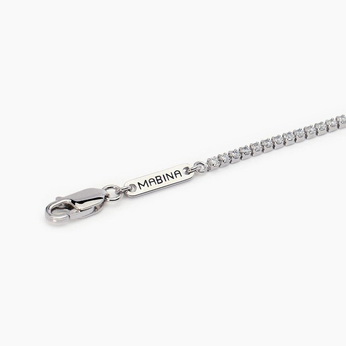 Bracciale tennis bianco MINI TENNIS