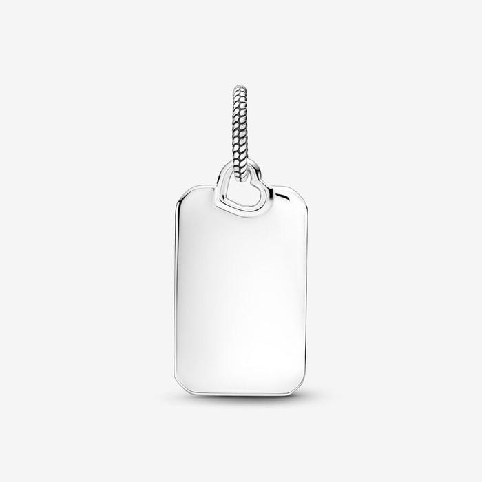 Colliers à pendentif médaille rectangulaire