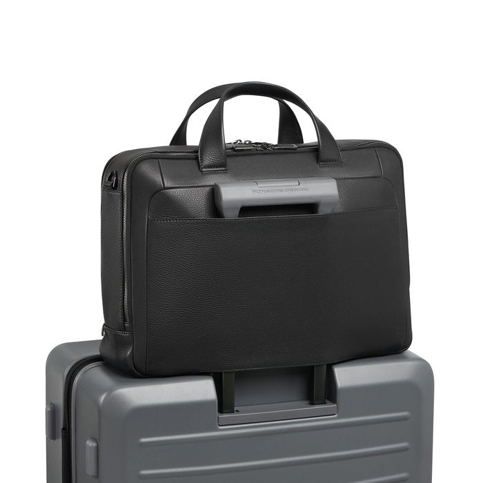 Leather Briefcase M Work Bag