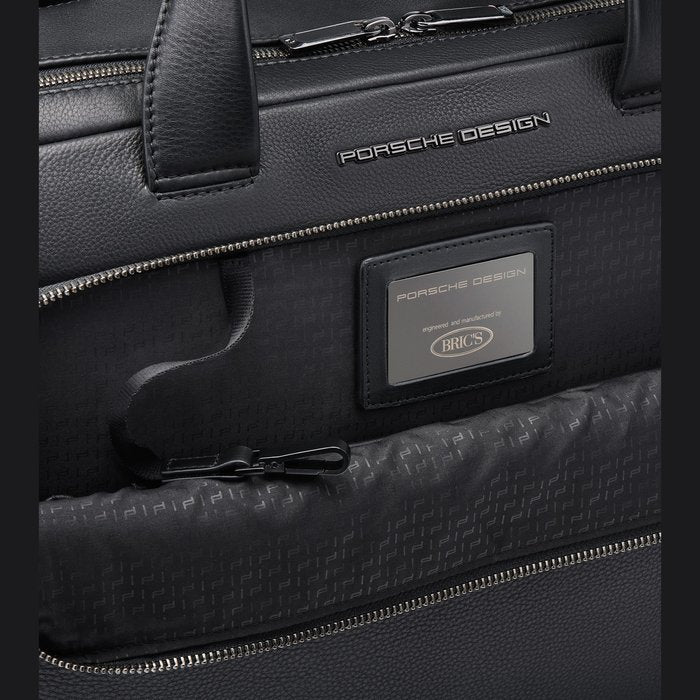 Leather Briefcase M Work Bag