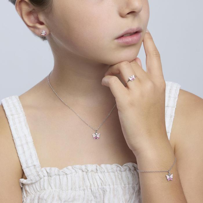 Bague en argent avec papillon PAPILLON