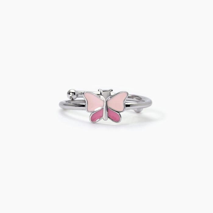 Bague en argent avec papillon PAPILLON