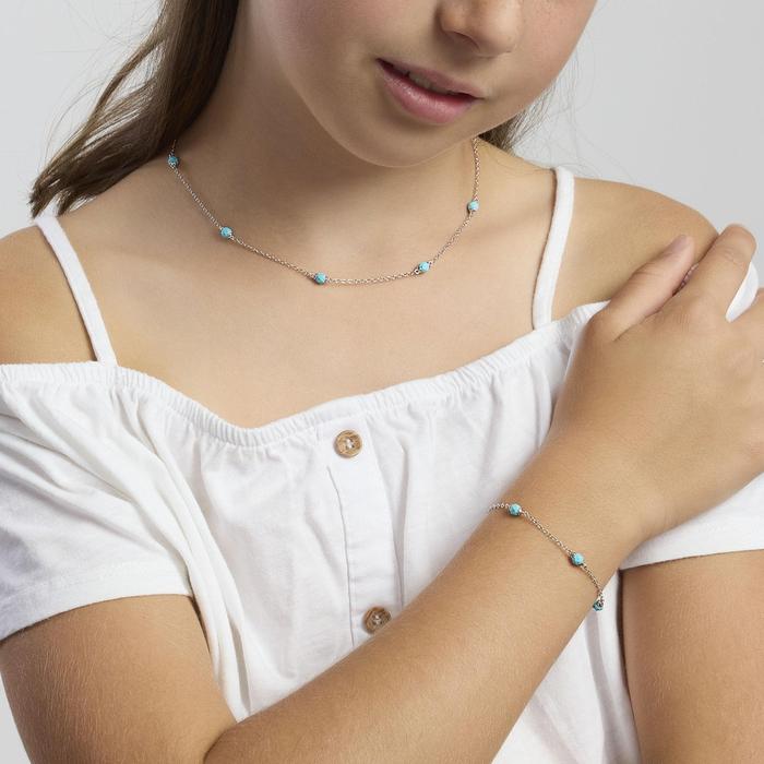 Bracelet en argent turquoise DREAM STONE