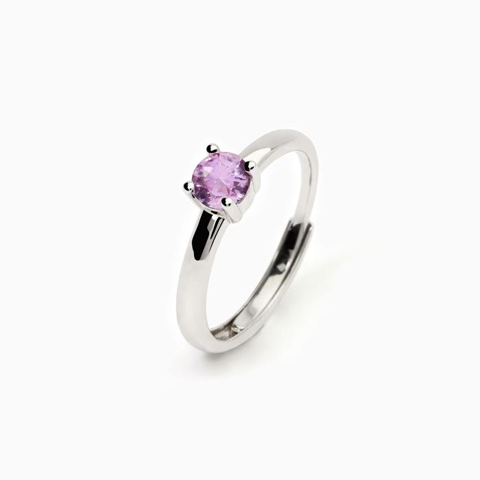 Anello donna in argento con tormalina sintetica Isabel