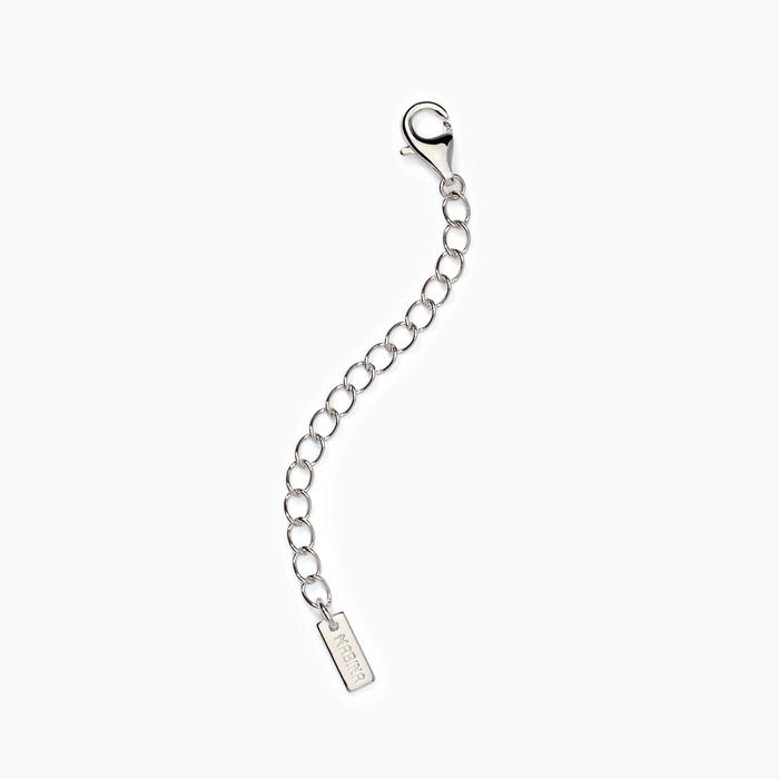 Ajusteur d'extension de collier/bracelet en argent