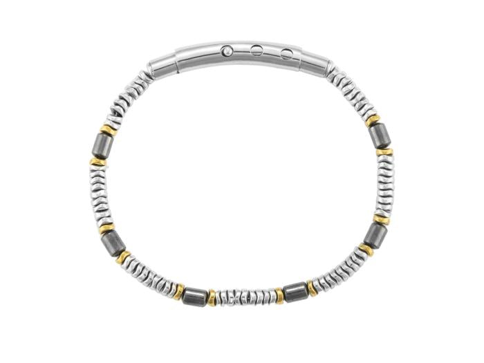 Bracelet rondelle en hématite