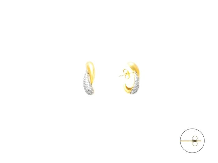 ORECCHINI GOCCIA OTTONE