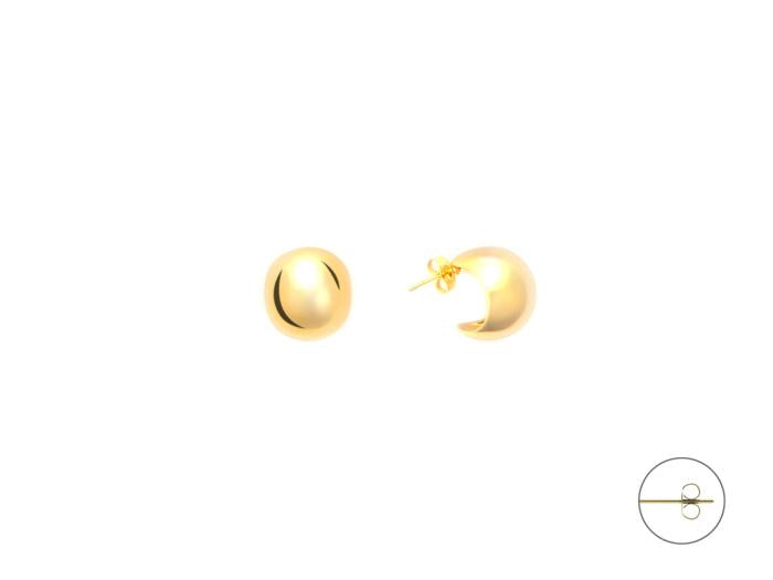 ORECCHINI GOCCIA OTTONE