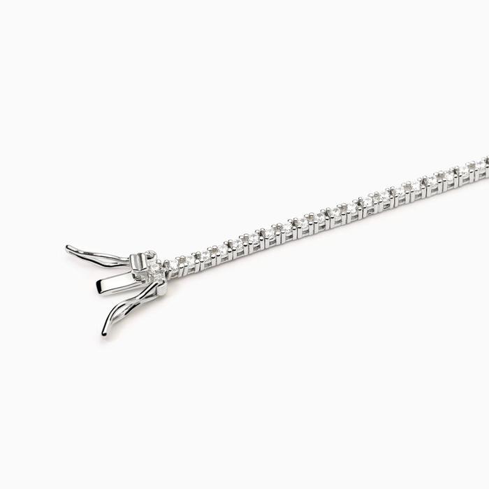 Bracelet de tennis Tennis Club en argent et zircone