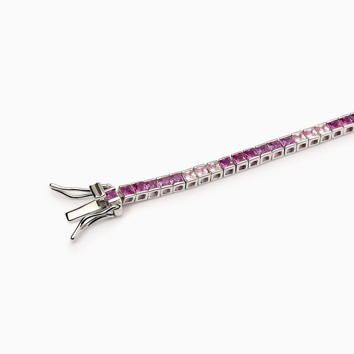 Bracelet de tennis en tourmaline synthétique Tennis Club