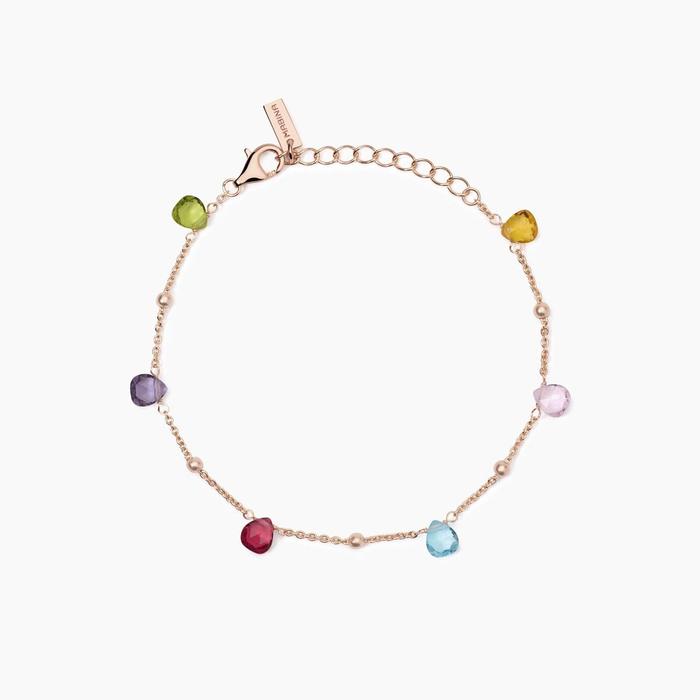 Bracelet with multicolor glass elements Beauty Code
