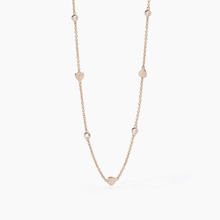 Collier ras du cou Sky Love Heart et Zircone