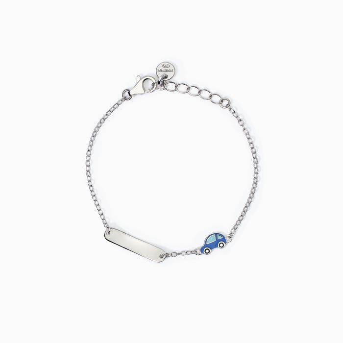 Bracelet enfant avec étiquette voiture et Car-Tag