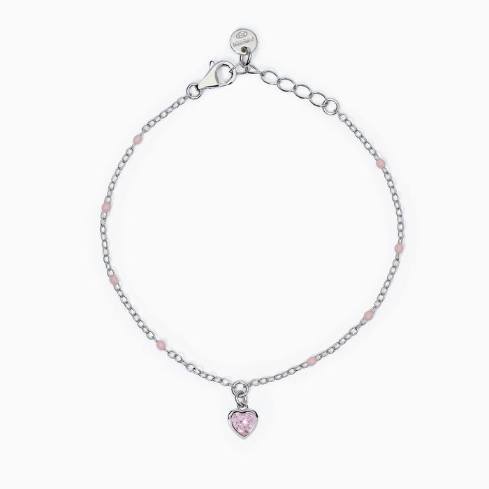 Petit Cœur heart pendant bracelet for girls