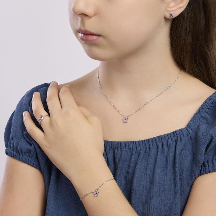 Secret Garden Butterfly Pendant Girl's Bracelet