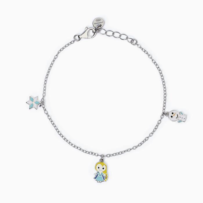 Bracciale da bambina con ciondoli neve Fantasy