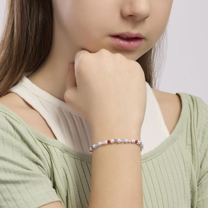 Bracelet Lollipop Jade et Perles pour Filles