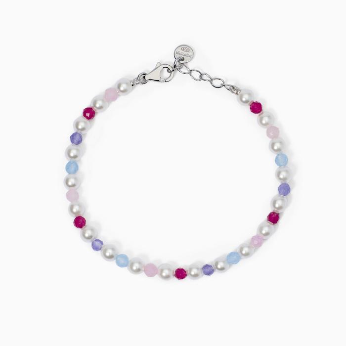 Bracelet Lollipop Jade et Perles pour Filles
