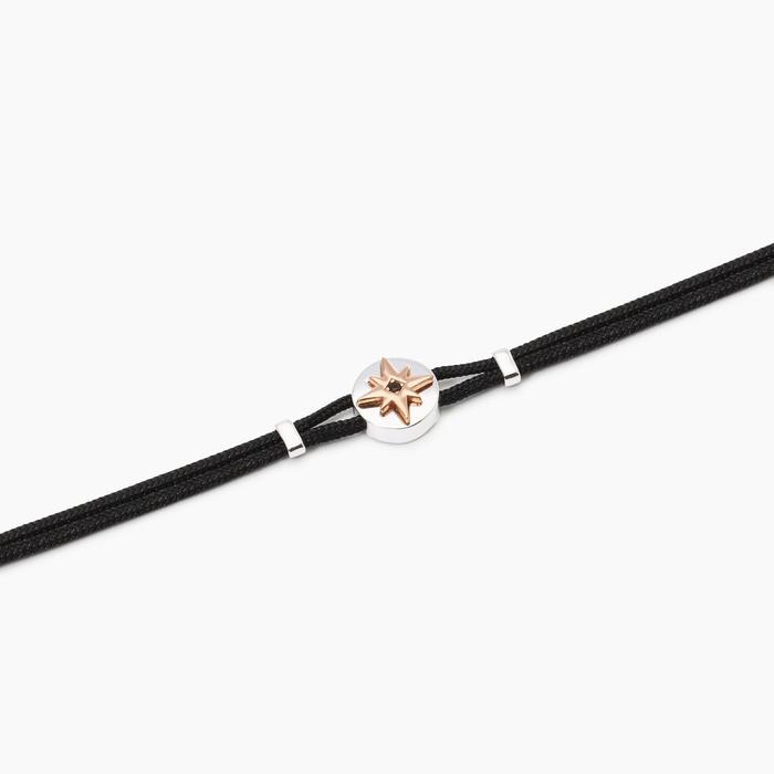 Bracciale uomo con rosa dei venti Cruise