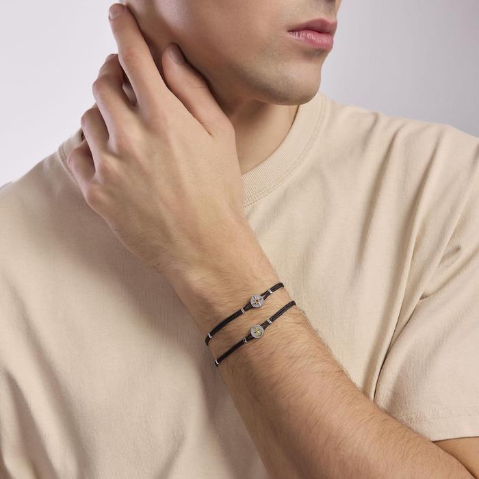 Bracelet homme avec rose des vents Cruise
