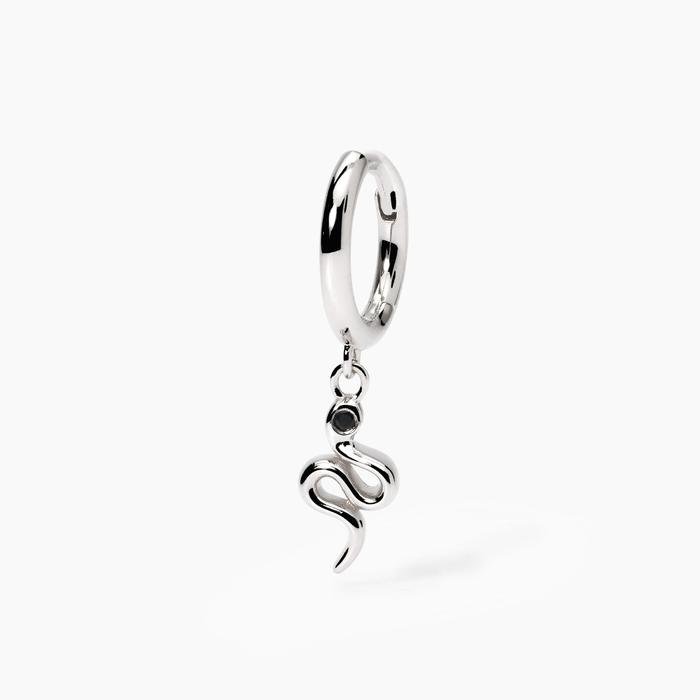 Orecchino uomo con serpente Snake