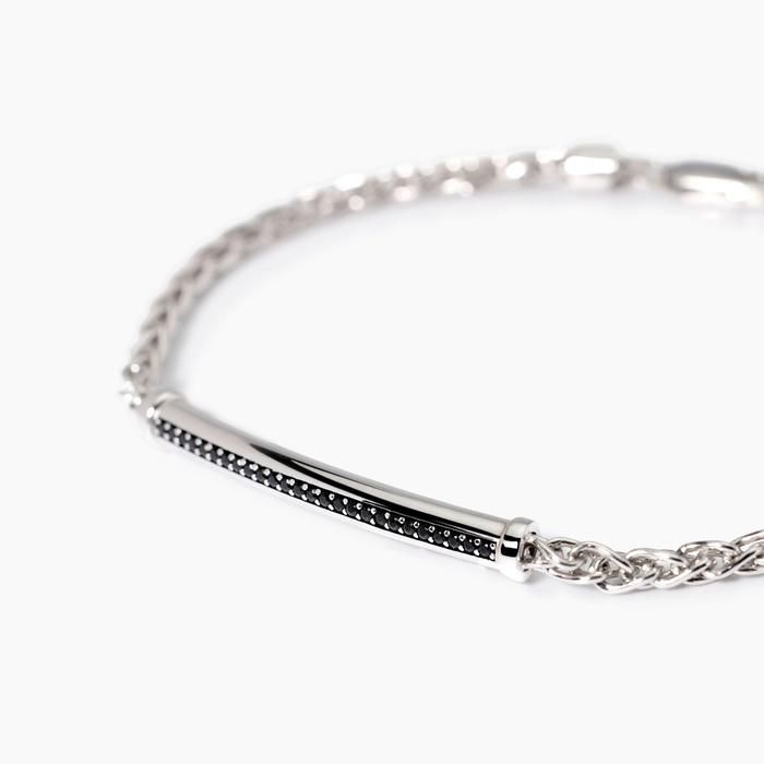 Bracelet homme avec chaîne à pointes Singapour