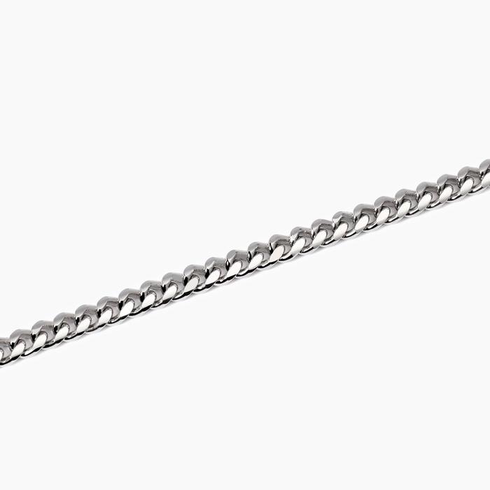 Bracciale uomo con catena groumette Denim