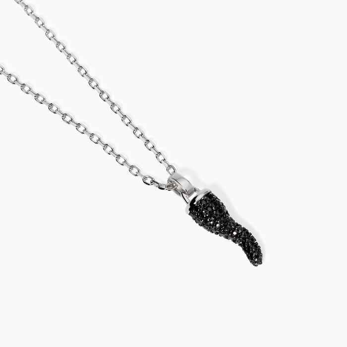 Men's necklace with lucky horn Il Quattrino