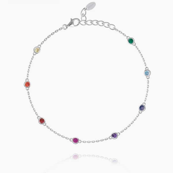 BRACELET DE CHEVILLE MULTICOLORE