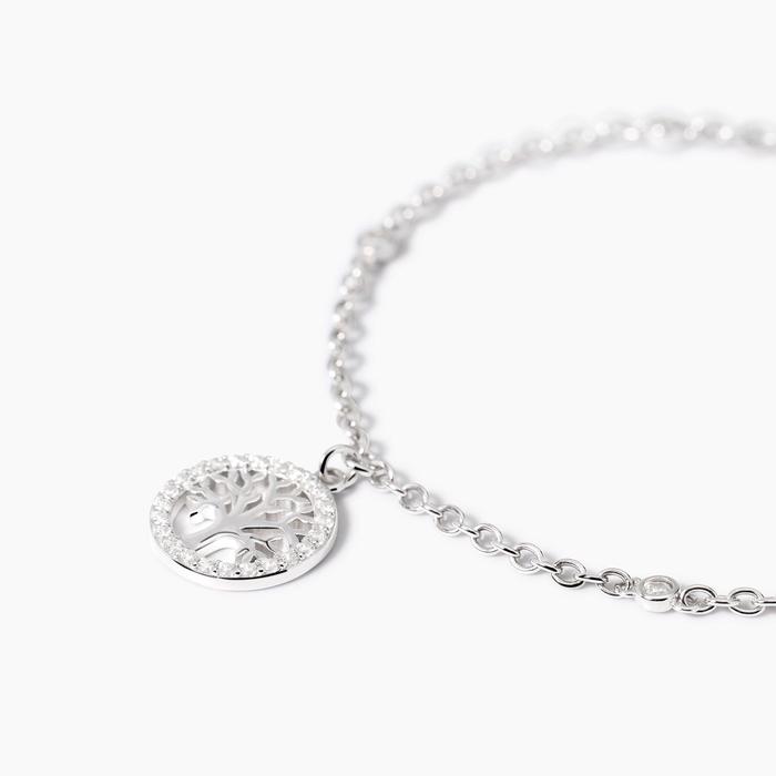 Bracelet en argent avec arbre de vie Tree Of Life