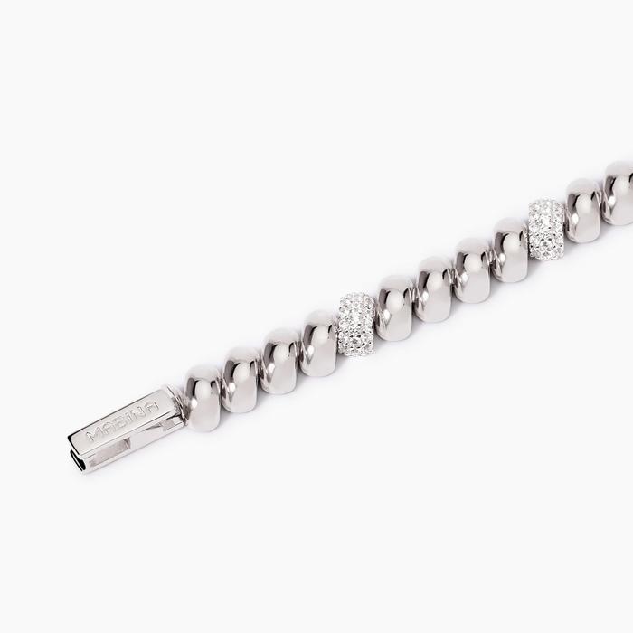 Bracelet en maille argentée San Marco Dream Season