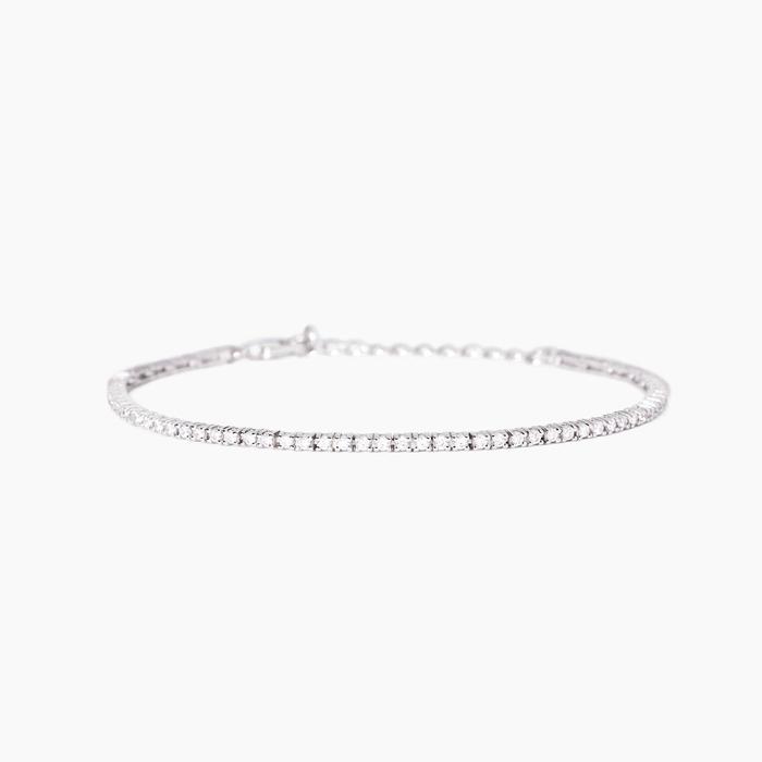 Bracelet de tennis en zircone Tennis Club