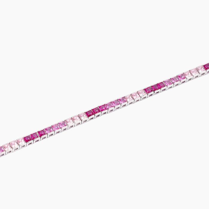 Bracciale tennis con tormaline sintetiche Tennis Club