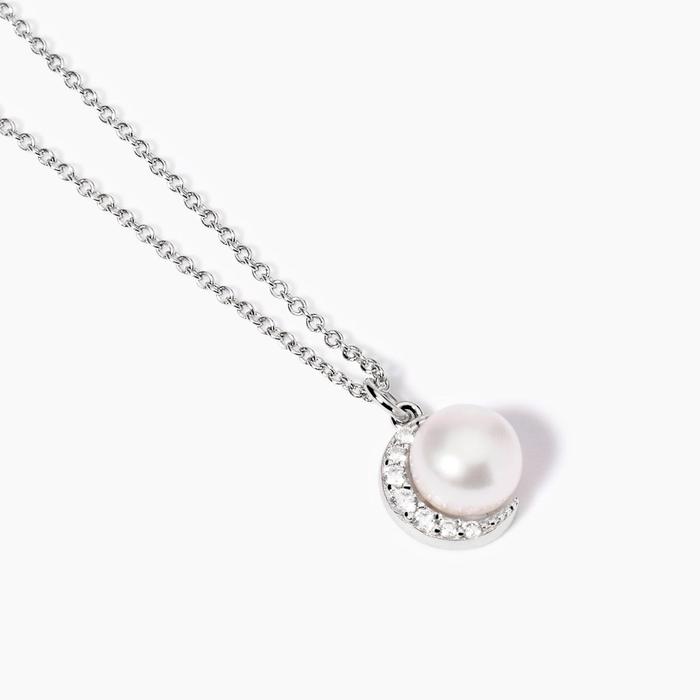 Silver Choker with Cultured Pearl Incontri