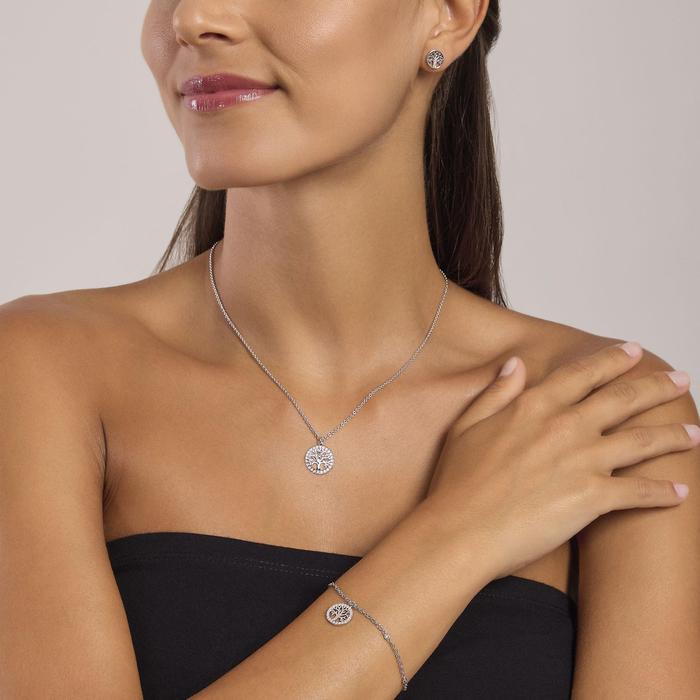 Girocollo in argento con albero della vita Albero Della Vita