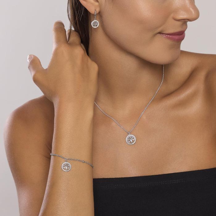 Girocollo in argento con albero della vita Albero Della Vita