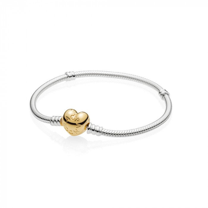 Bracciale moments coda di topo chiusura cuore