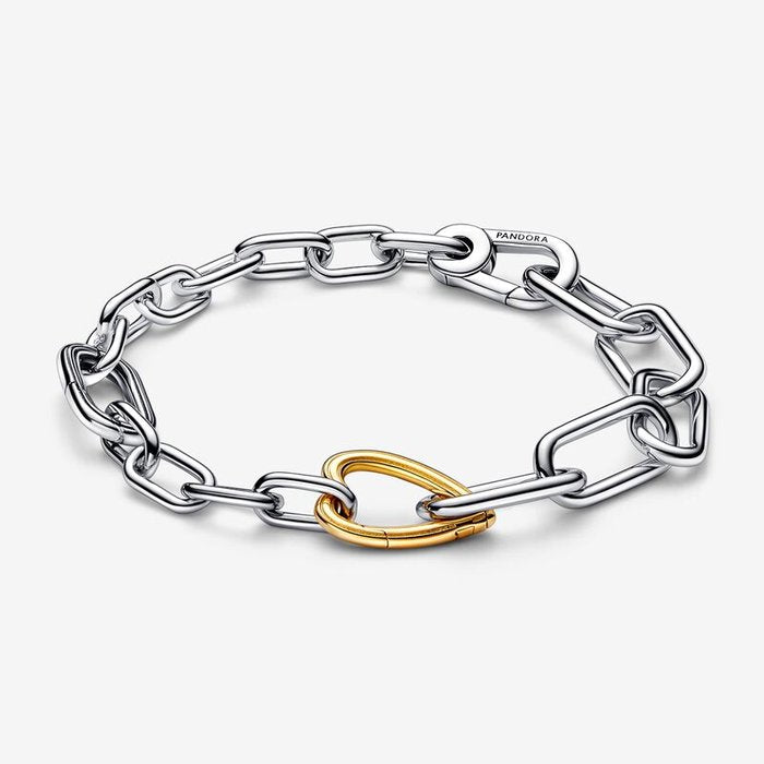 Pandora ME Heart Connector Link Bracelet