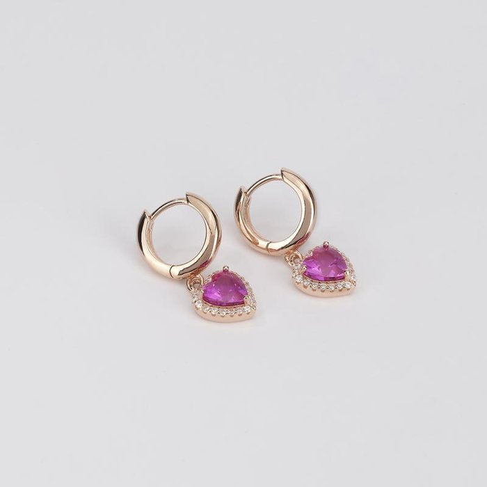 BOUCLES D'OREILLES EN ARGENT 925/