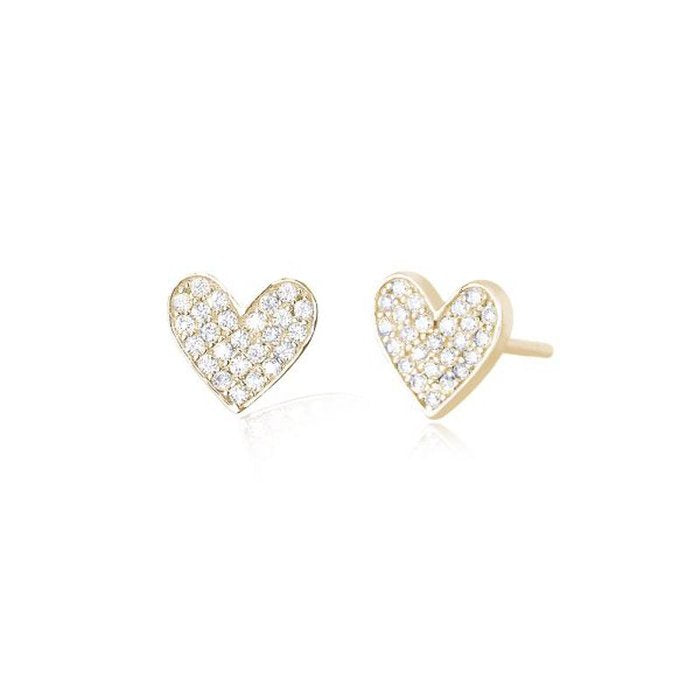 BOUCLES D'OREILLES COEUR