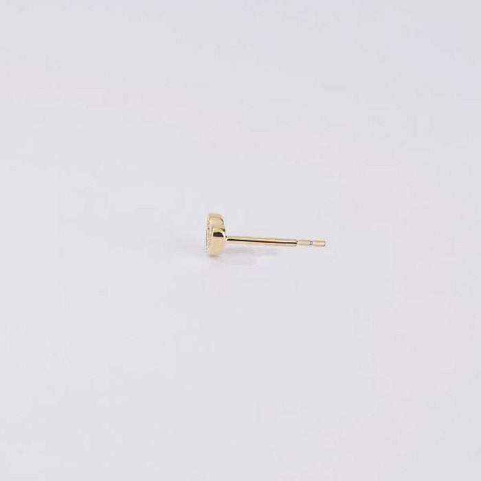 BOUCLE D'OREILLE UNIQUE COEUR