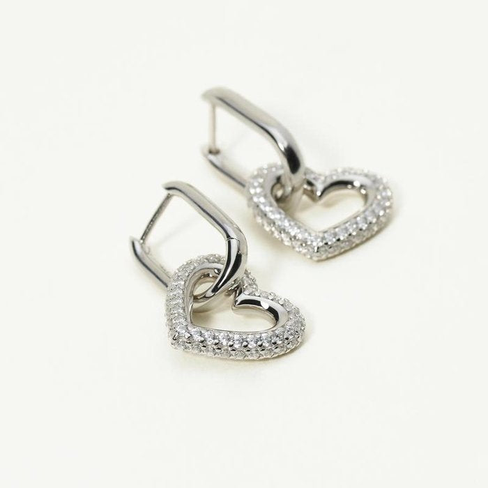 BOUCLES D'OREILLES EN ARGENT 925/