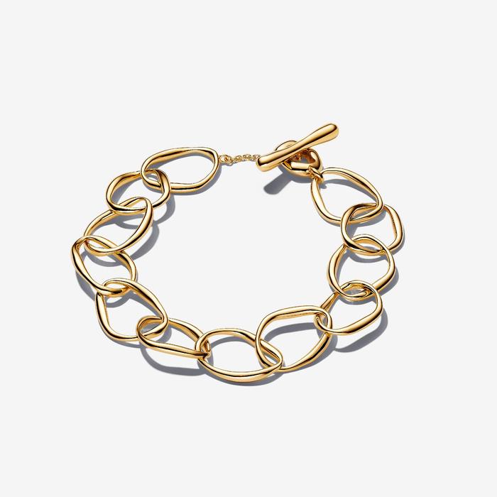 Bracciale Maglia Linea Sinuosa