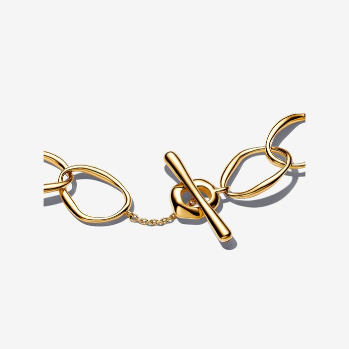 Bracciale Maglia Linea Sinuosa