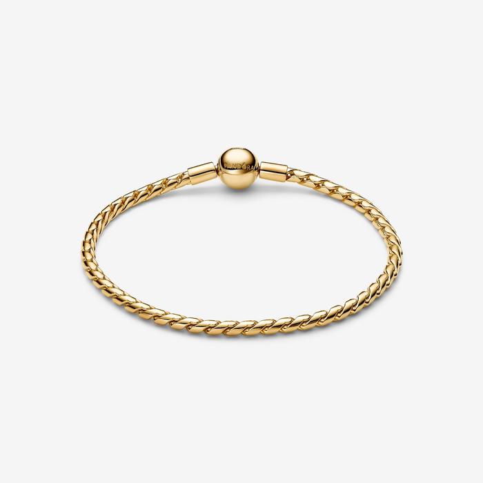 Bracciale Maglia Spiga con Chiusura a Sfera