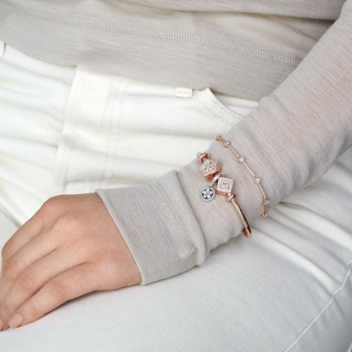 Bracciale Rigido con Pietre