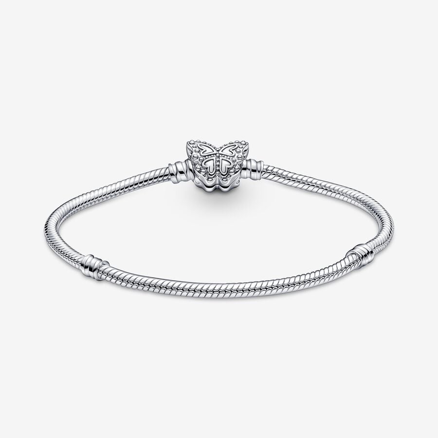 Bracelet avec fermoir papillon