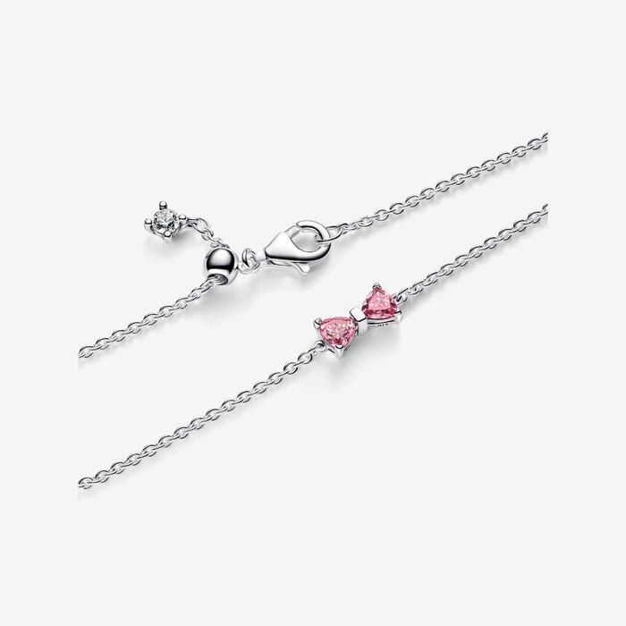 Bracciale Fiocco Luminoso Rosa