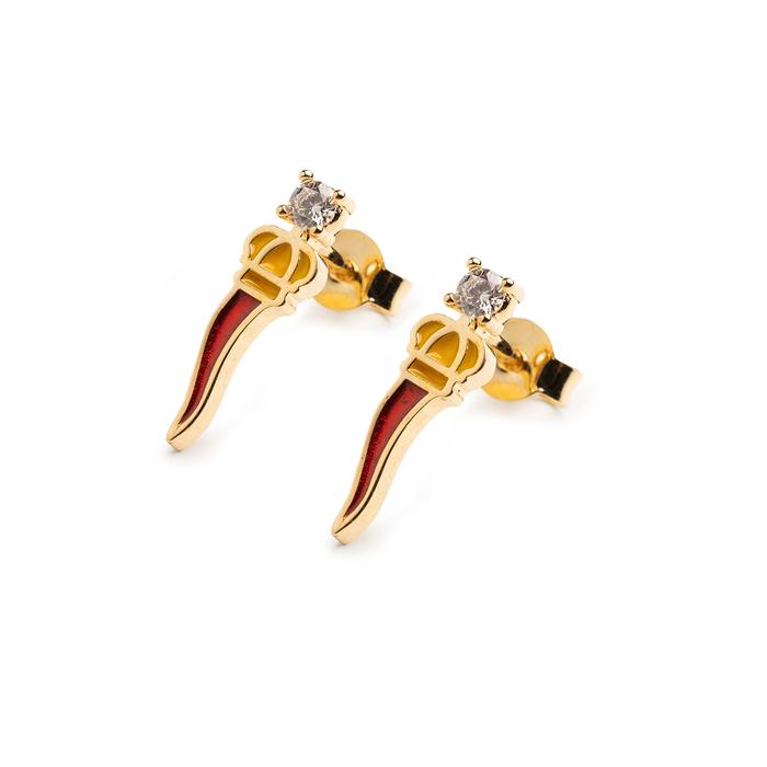 Boucles d'oreilles en corne faciles